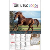 Calendari personalizzati Cavalli 2026