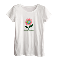 Green T-shirt - Fiore