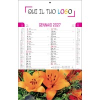 Calendari personalizzati Fiori 2027