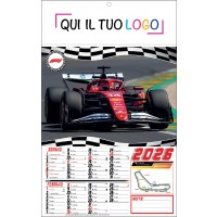 Calendari personalizzati Formula uno 2026