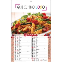 Calendari personalizzati gastronomia e ricette 2027