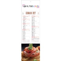 Calendari personalizzati gastronomia Silhouette 2027