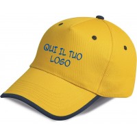 Cappellini personalizzati  bicolore Five