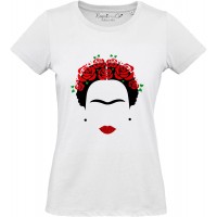 T-shirt Frida Glitter Rosso