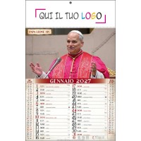 Calendari personalizzati Papa Leone XIV
