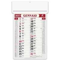 Calendari personalizzati olandese Girafoglio rosso 2027