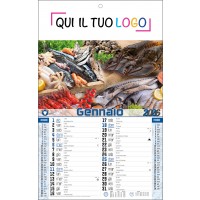 Calendari personalizzati Pesce crudo 2026