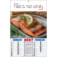 Calendari personalizzati pesce cotto 2027