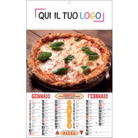 Calendari personalizzati Pizza 2026