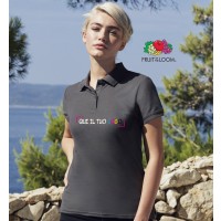 Polo personalizzate Fruit Premium Lady