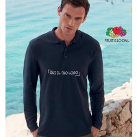 Polo personalizzate fruit premium Manica Lunga