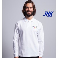 Polo personalizzate JHK regular manica lunga