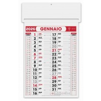 Calendari personalizzati olandese Girafoglio rosso 2026