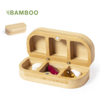 Portapillole in Bambù