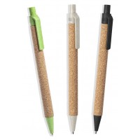 Penna personalizzata in sughero e grano - 6774