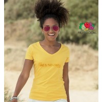 T-shirt personalizzate Fruit Valueweight collo V