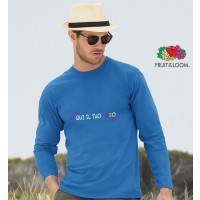 T-shirt personalizzate Fruit  Valueweight Manica Lunga