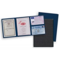 Porta documenti personalizzati - Carbon
