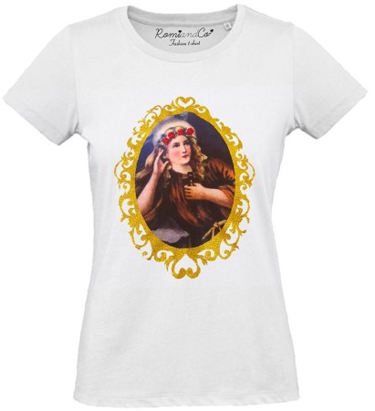 T-shirt Santa Rosalia Oro