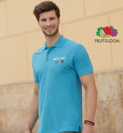 Polo personalizzate Fruit Premium uomo