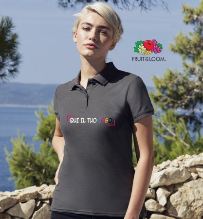 Polo personalizzate Fruit Premium Lady