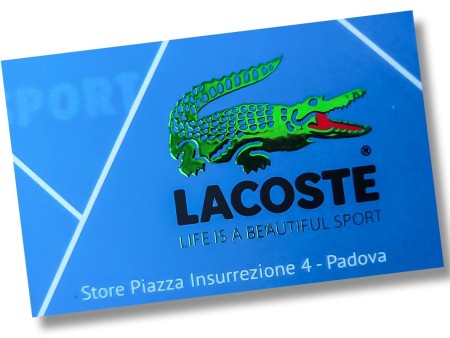 Biglietti da visita personalizzati Lamina verde in rilievo