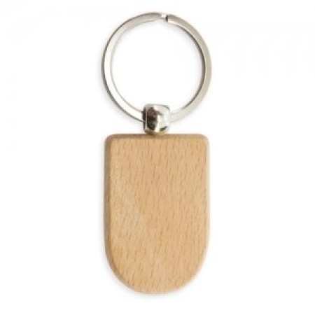 Portachiavi personalizzati in legno - B525 Scudo