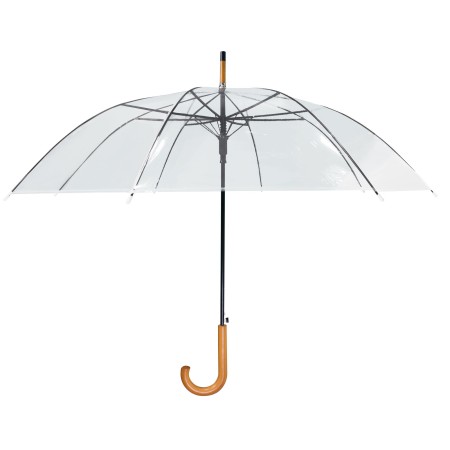 Ombrelli personalizzati con logo in pvc trasparente