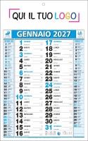 Calendari personalizzati olandese Classico Blu 2027