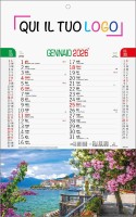 Calendari personalizzati città d'Italia e paesaggi 2026