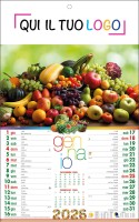 Calendari personalizzati Frutta e Ortaggi 2026