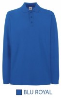Polo personalizzate fruit premium Manica Lunga