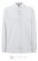 Polo personalizzate fruit premium Manica Lunga