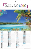 Calendari personalizzati Paesaggi Tropicali 2027