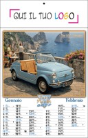 Calendari personalizzati auto epoca mitiche 2027