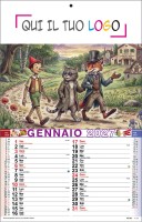 Calendari personalizzati Cartoni e fumetti 2027