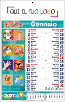 Calendari personalizzati cabala 2027