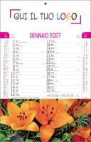 Calendari personalizzati Fiori 2027