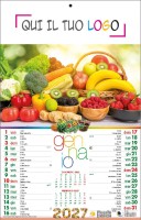 Calendari personalizzati Frutta e Ortaggi 2027