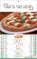 Calendari personalizzati Pizza 2027