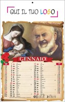Calendari personalizzati San Pio 2027