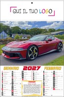 Calendari personalizzati Ferrari 2027