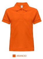 Polo personalizzate JHK Manica Corta Kid