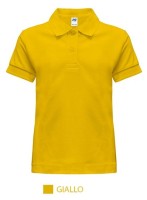 Polo personalizzate JHK Manica Corta Kid