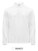 Polo personalizzate JHK regular manica lunga