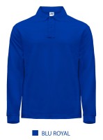 Polo personalizzate JHK regular manica lunga