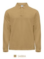 Polo personalizzate JHK regular manica lunga