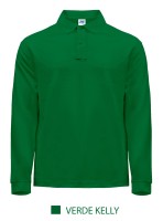 Polo personalizzate JHK regular manica lunga