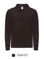 Polo personalizzate JHK Manica Lunga bambino
