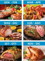 Calendari personalizzati carne cotta 2026
